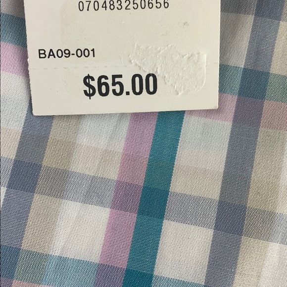 Bar III Slim Fit Stretch Multi Dress Shirt Mens - Picture 5 of 7